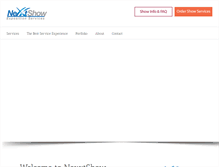 Tablet Screenshot of nexxtshow.com